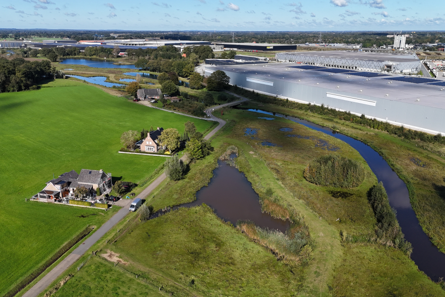 Luchtfoto de Doorbraak