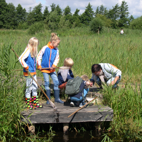 waterkant kinderen op onderzoek